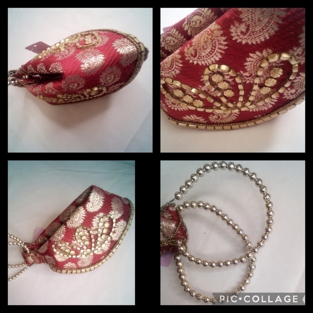 Oriental Vintage Style clutch - Picture 2 of 4